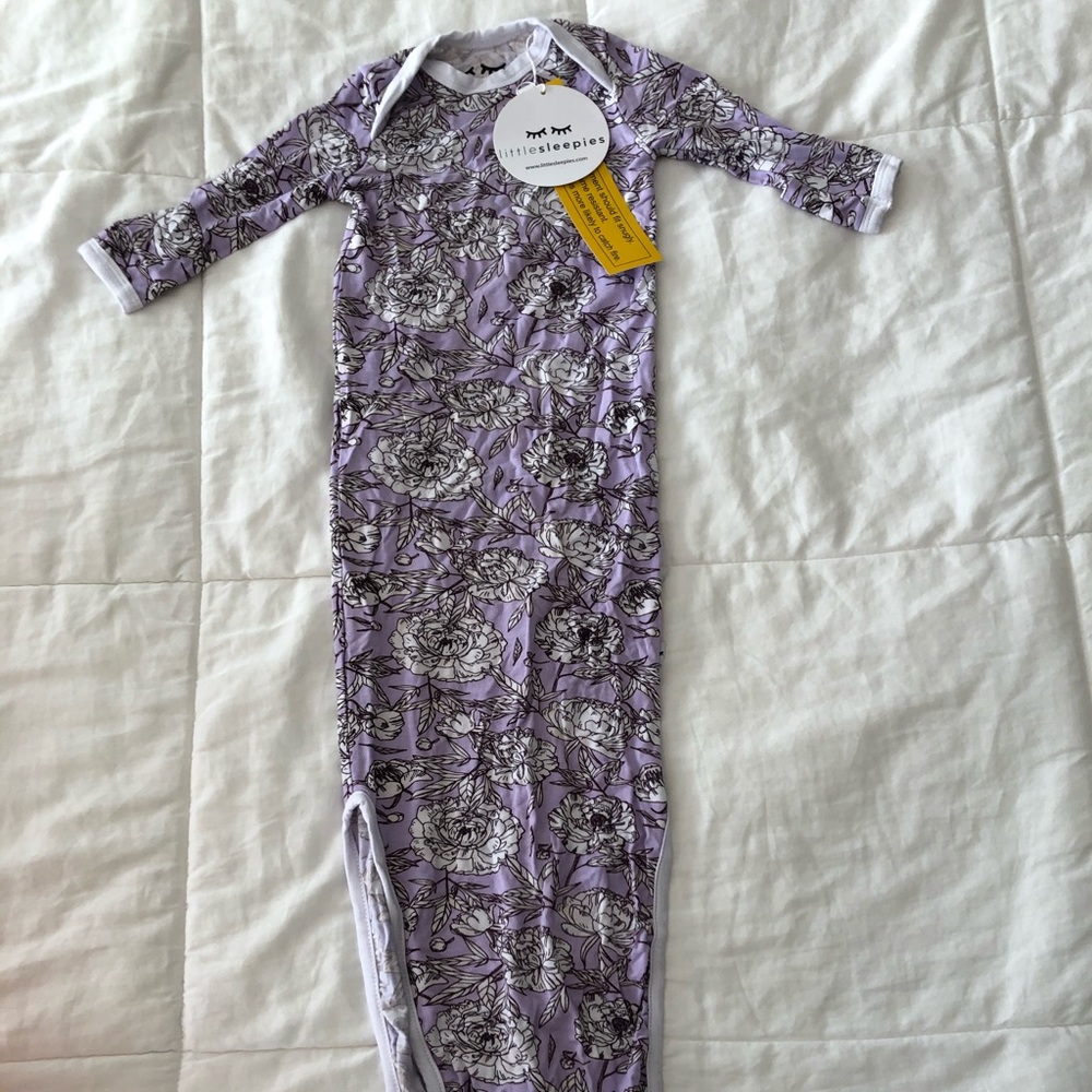 Little Sleepies Newborn Nightgown